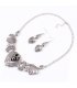 SET232 - Silver Short Para Jewelry Set